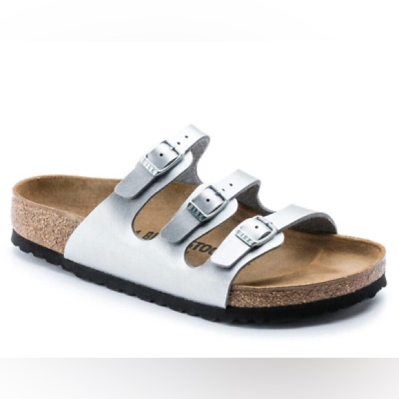 Nwt BIRKENSTOCK Florida Birko-Flor Sandal - Picture 3 of 12